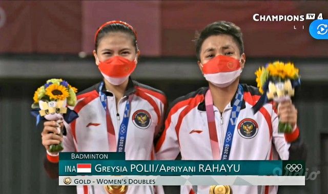 podiumnews.com-Kemenangan Greysia-Apriyani, Puan: Bukti Ketangguhan Perempuan Indonesia